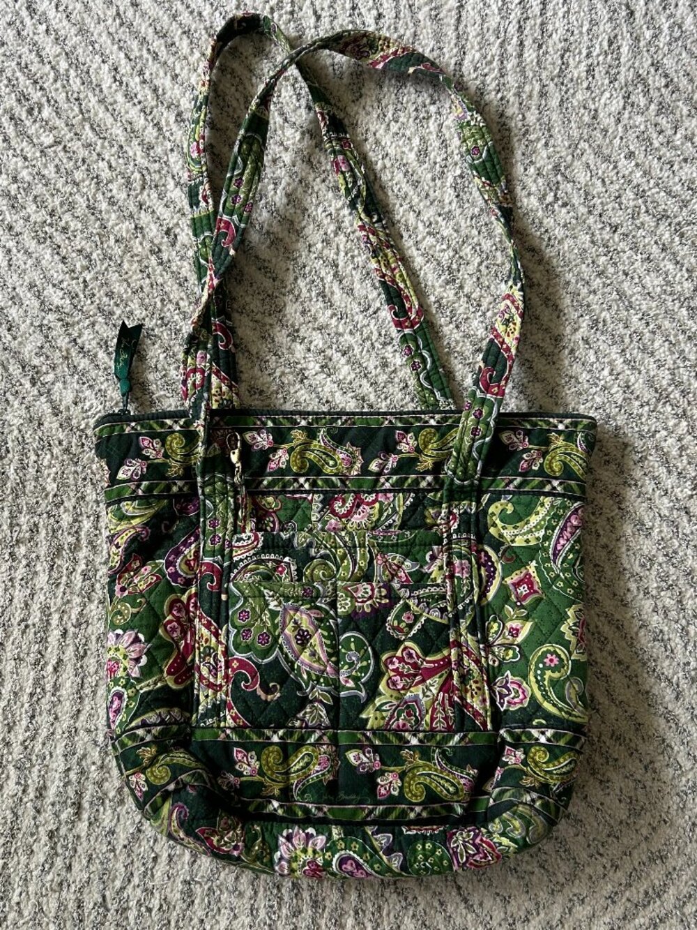 VINTAGE Vera Bradley Tote Purse Bag!